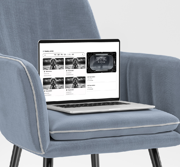 Mockup de pagina pesonalizable en Notion